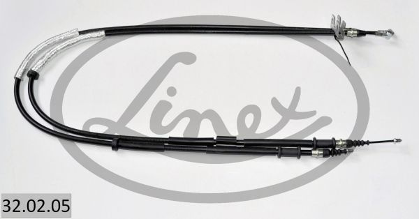 Cablu, frana de parcare spate (320205 LIX) OPEL