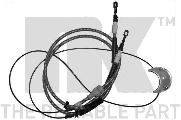 Cablu, frana de parcare spate (902555 NK) FORD