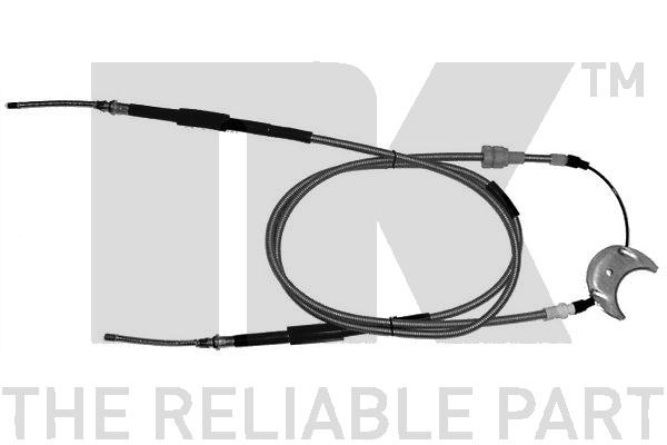 Cablu, frana de parcare spate (902557 NK) FORD