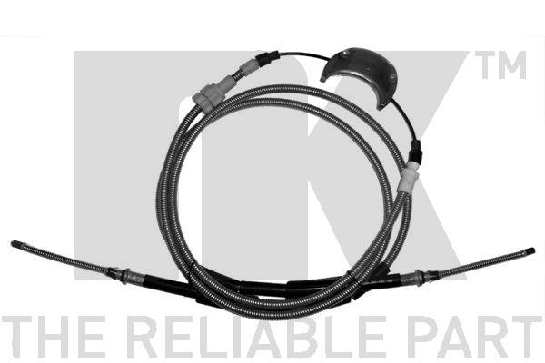 Cablu, frana de parcare spate (902558 NK) FORD
