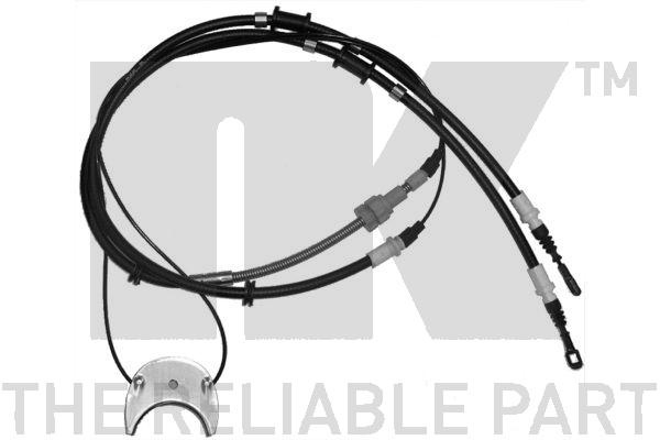 Cablu, frana de parcare spate (902580 NK) FORD