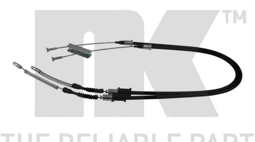 Cablu, frana de parcare spate (903680 NK) OPEL,VAUXHALL