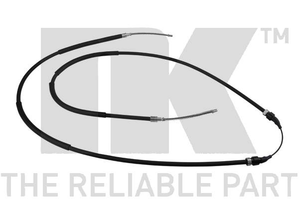 Cablu, frana de parcare spate (904744 NK) VW