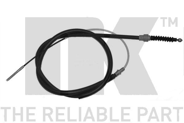 Cablu, frana de parcare spate (904762 NK) VW