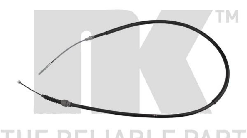 Cablu, frana de parcare spate (909912 NK) SEAT,VW