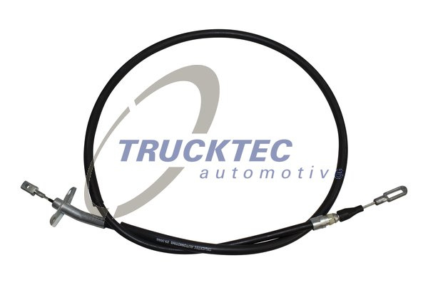 Cablu, frana de parcare spate dreapta (0235263 TRUCKTEC) MERCEDES-BENZ,VW