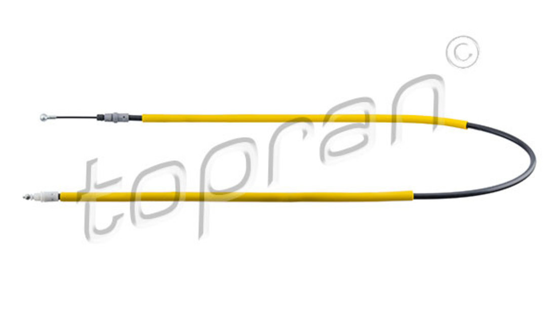 Cablu, frana de parcare spate dreapta (207388 HAN) NISSAN,OPEL,RENAULT,VAUXHALL