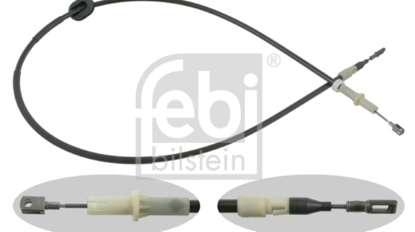 Cablu, frana de parcare spate dreapta (26467 FEBI BILSTEIN) MERCEDES-BENZ