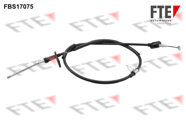 Cablu, frana de parcare spate dreapta (FBS17075 FTE) OPEL,VAUXHALL