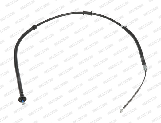 Cablu, frana de parcare spate dreapta (FHB433058 FERODO PREMIER) FIAT