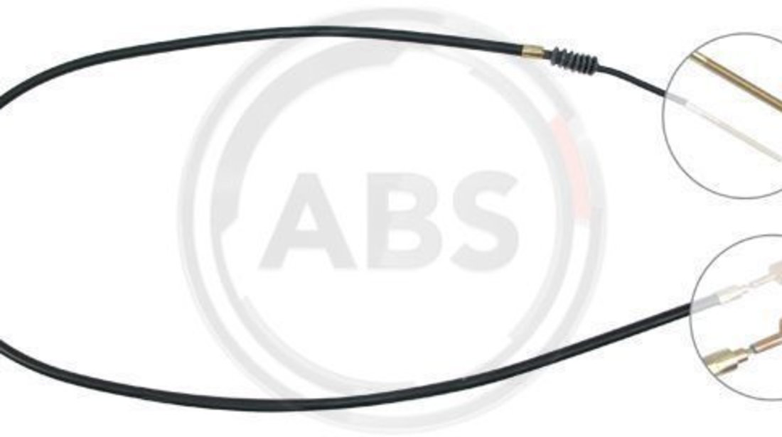 Cablu, frana de parcare spate (K10035 ABS) ALFA ROMEO