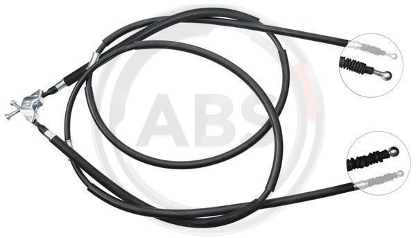 Cablu, frana de parcare spate (K10055 ABS) OPEL,VAUXHALL