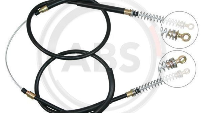 Cablu, frana de parcare spate (K10215 ABS) FIAT,SEAT