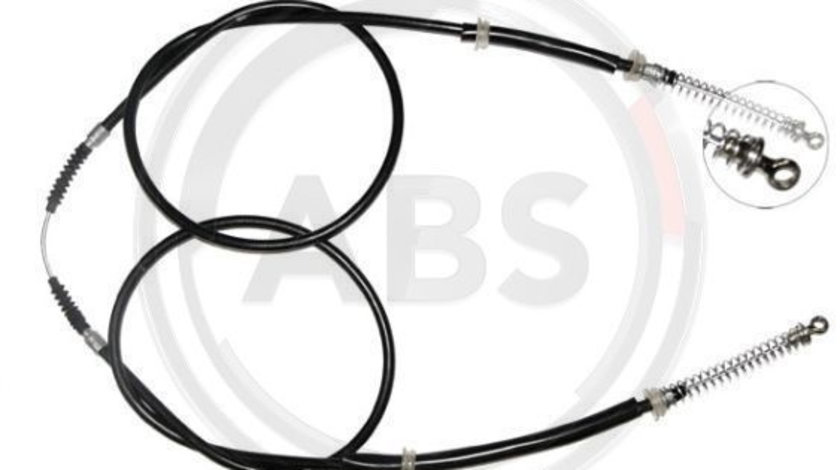 Cablu, frana de parcare spate (K10225 ABS) FIAT