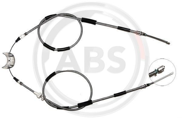 Cablu, frana de parcare spate (K10615 ABS) FORD
