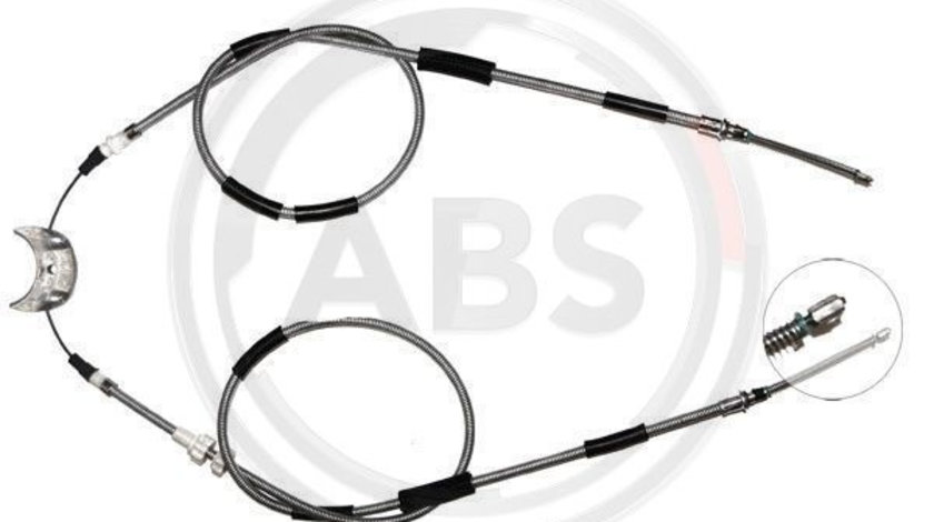 Cablu, frana de parcare spate (K10615 ABS) FORD