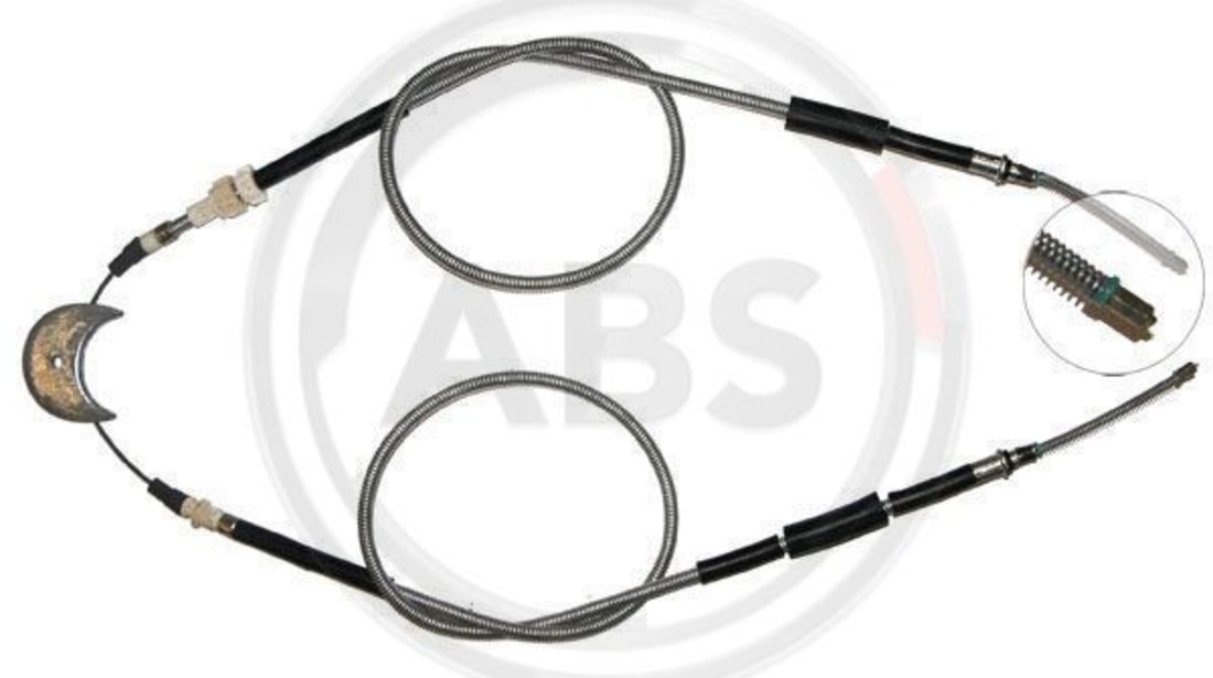 Cablu, frana de parcare spate (K10675 ABS) FORD