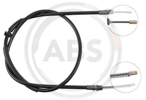 Cablu, frana de parcare spate (K10745 ABS) FORD