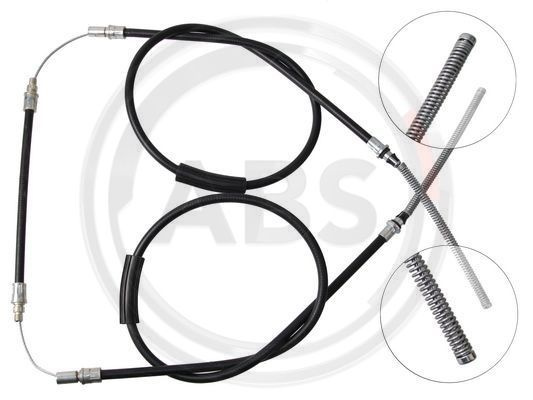 Cablu, frana de parcare spate (K10885 ABS) FORD