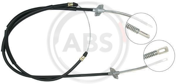 Cablu, frana de parcare spate (K10975 ABS) LADA