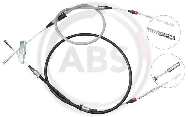 Cablu, frana de parcare spate (K11275 ABS) DAEWOO,NISSAN,OPEL,VAUXHALL