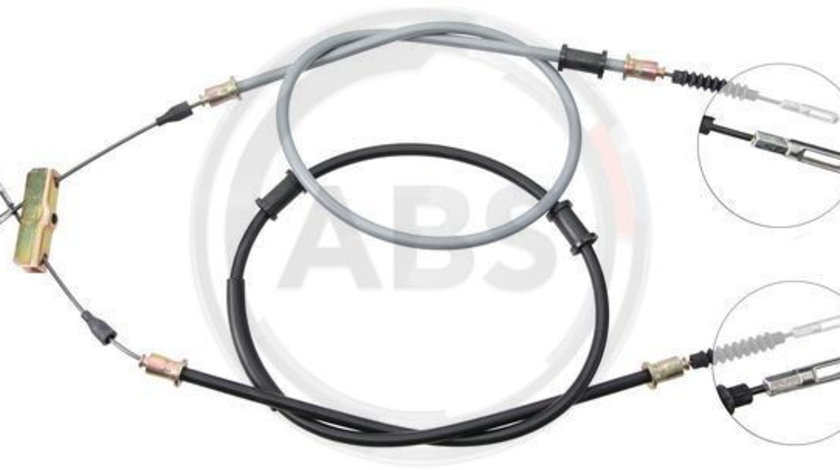Cablu, frana de parcare spate (K11305 ABS) OPEL,VAUXHALL