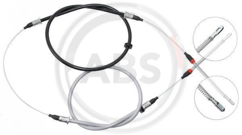 Cablu, frana de parcare spate (K11325 ABS) OPEL