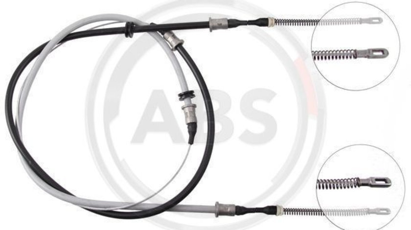 Cablu, frana de parcare spate (K11345 ABS) OPEL,VAUXHALL