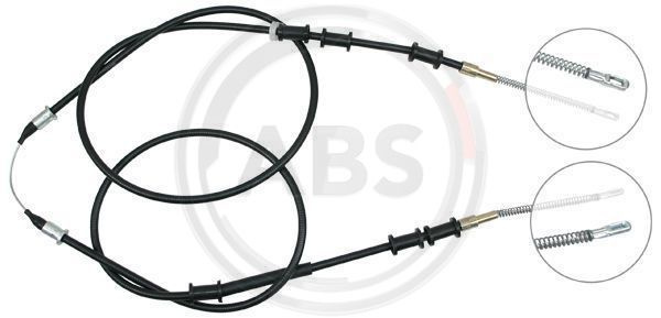 Cablu, frana de parcare spate (K11385 ABS) OPEL,VAUXHALL