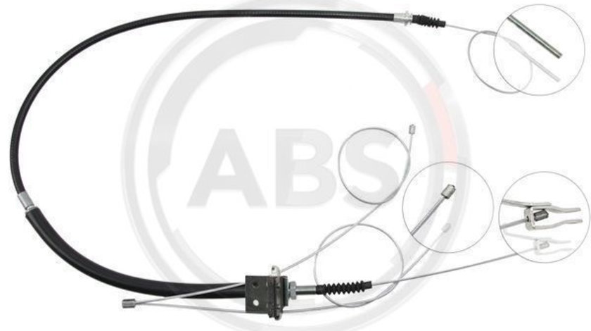 Cablu, frana de parcare spate (K11996 ABS) NISSAN