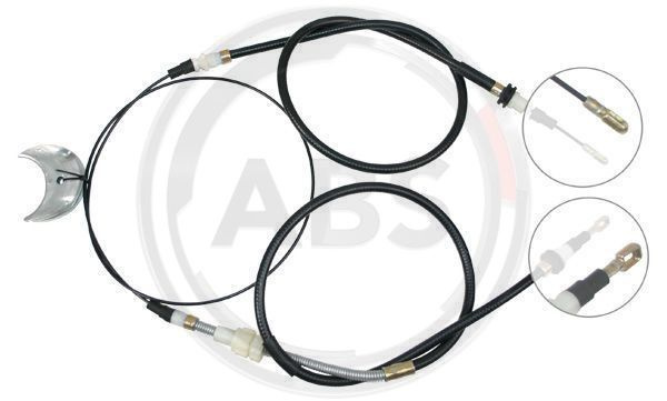 Cablu, frana de parcare spate (K12005 ABS) FORD