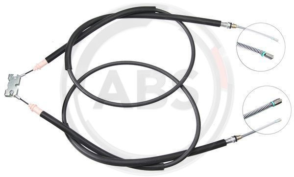 Cablu, frana de parcare spate (K12035 ABS) FORD