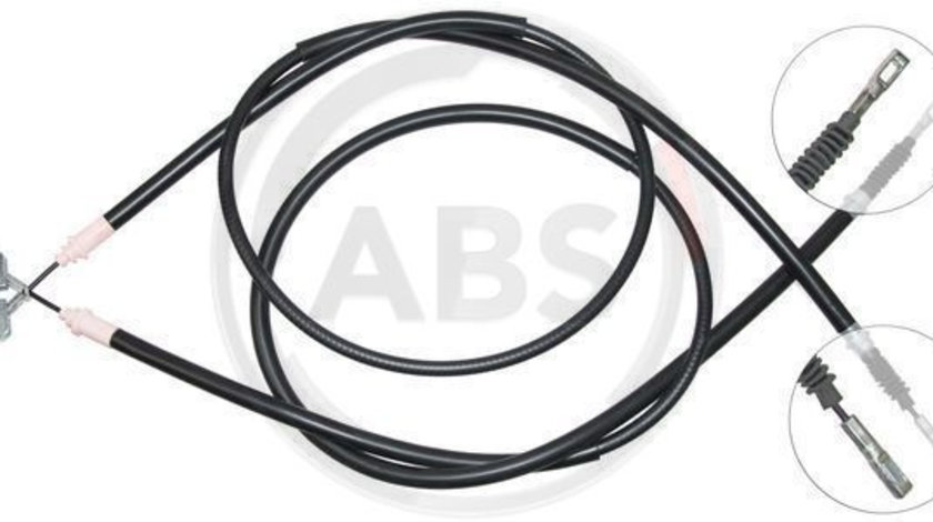 Cablu, frana de parcare spate (K12045 ABS) FORD
