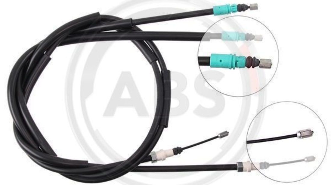 Cablu, frana de parcare spate (K12246 ABS) RENAULT