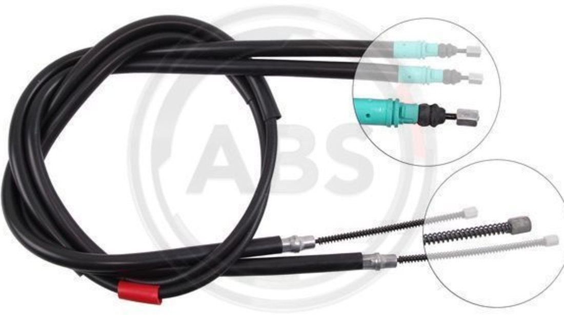 Cablu, frana de parcare spate (K12256 ABS) RENAULT