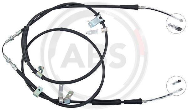 Cablu, frana de parcare spate (K12455 ABS) SUZUKI