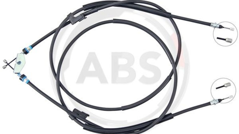 Cablu, frana de parcare spate (K14051 ABS) VOLVO