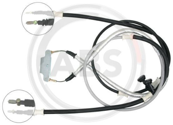 Cablu, frana de parcare spate (K17195 ABS) OPEL,VAUXHALL
