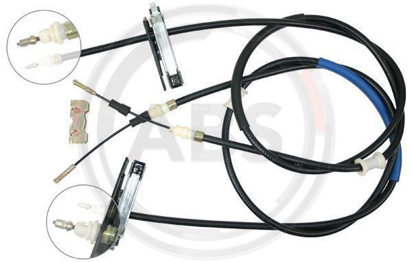 Cablu, frana de parcare spate (K17472 ABS) FORD