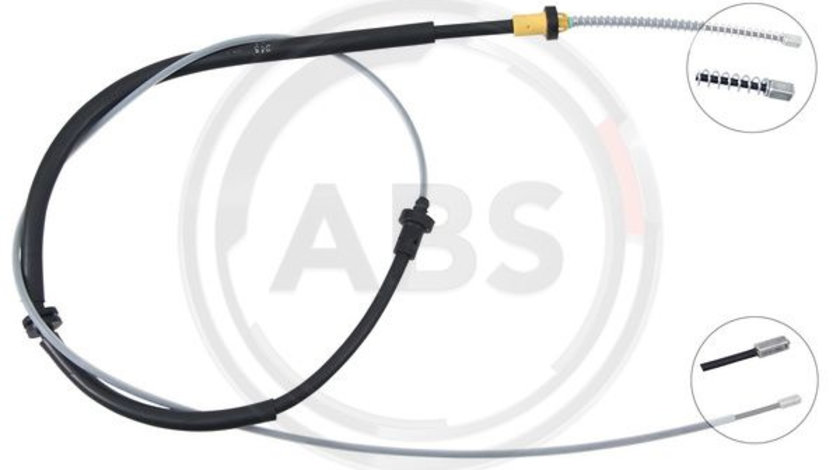 Cablu, frana de parcare spate (K17587 ABS) RENAULT,SMART