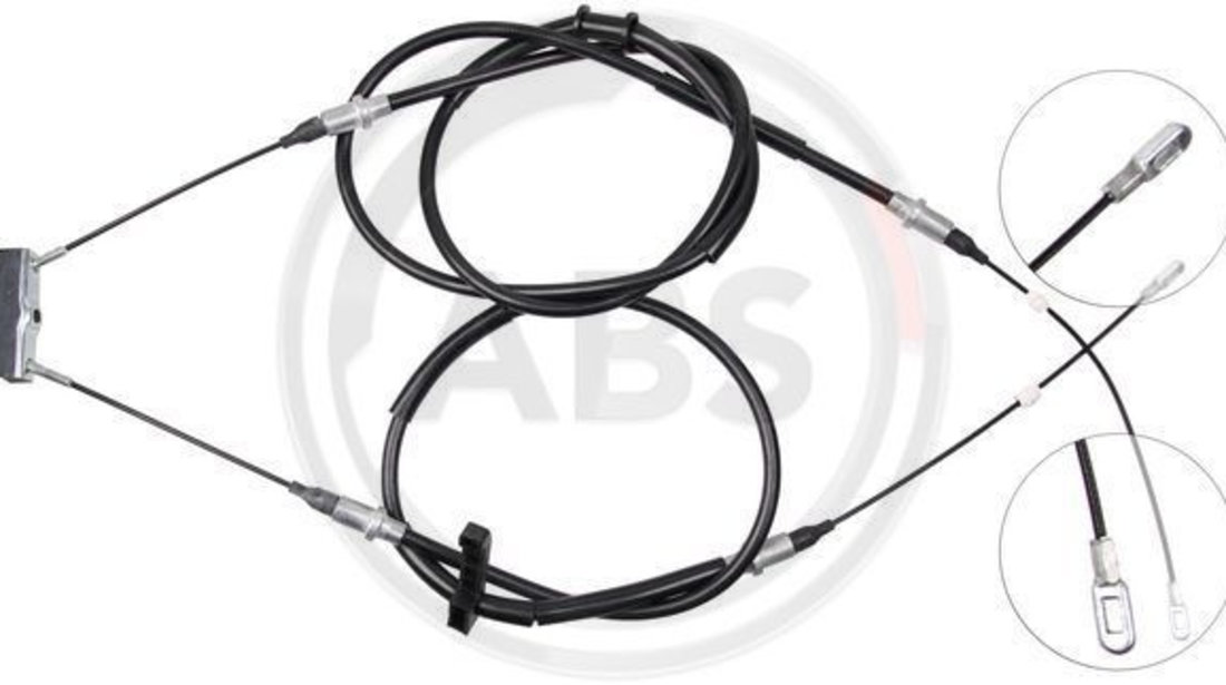 Cablu, frana de parcare spate (K19156 ABS) SAAB