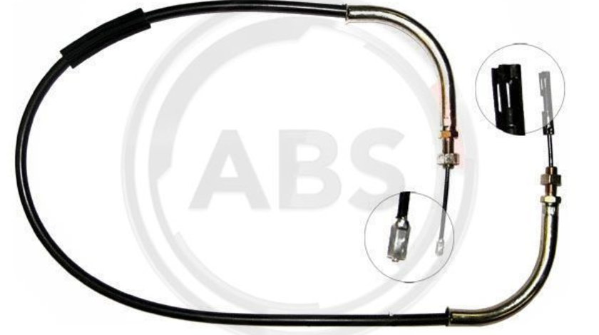 Cablu, frana de parcare spate (K19925 ABS) CHRYSLER