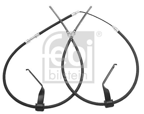 Cablu, frana de parcare spate stanga (05781 FEBI BILSTEIN) FORD