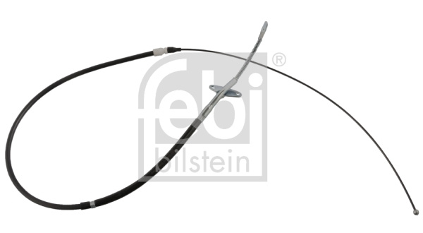 Cablu, frana de parcare spate stanga (09498 FEBI BILSTEIN) MERCEDES-BENZ
