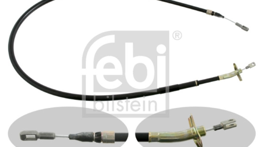 Cablu, frana de parcare spate stanga (09500 FEBI BILSTEIN) MERCEDES-BENZ