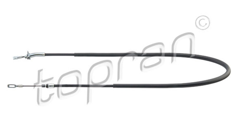 Cablu, frana de parcare spate stanga (109809 HAN) MERCEDES-BENZ,VW