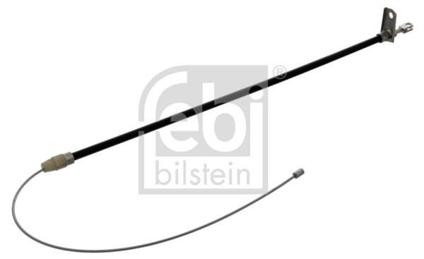 Cablu, frana de parcare spate stanga (34396 FEBI BILSTEIN) MERCEDES-BENZ
