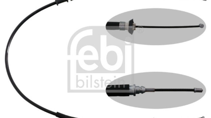 Cablu, frana de parcare spate stanga (49619 FEBI BILSTEIN) FIAT