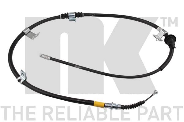 Cablu, frana de parcare stanga (9019107 NK) Citroen,MITSUBISHI,PEUGEOT