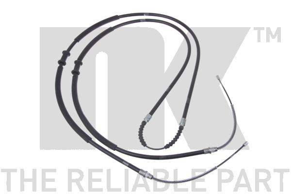 Cablu, frana de parcare stanga (9023108 NK) FIAT